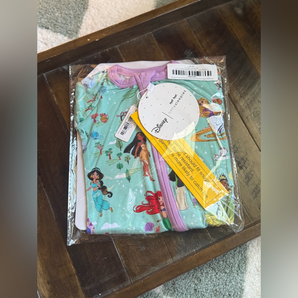 Little Sleepies Disney Princess Zippy